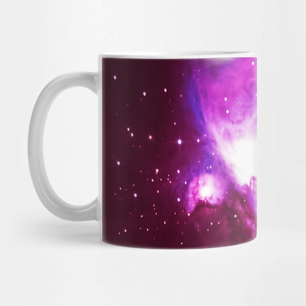 Colorful Universe Nebula Galaxy And Stars by jodotodesign